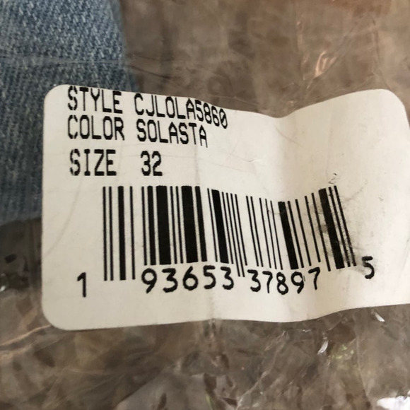 Joe's Jeans The Niki Jeans Mid Rise Boyfriend Distressed Denim Solasta NWT Sz 32 - Picture 4 of 7